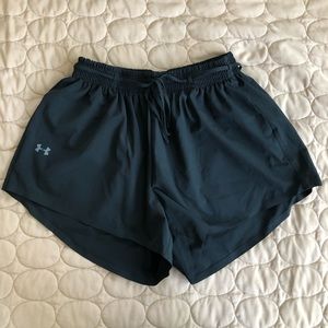 Under Armour Black Running Shorts with Pockets